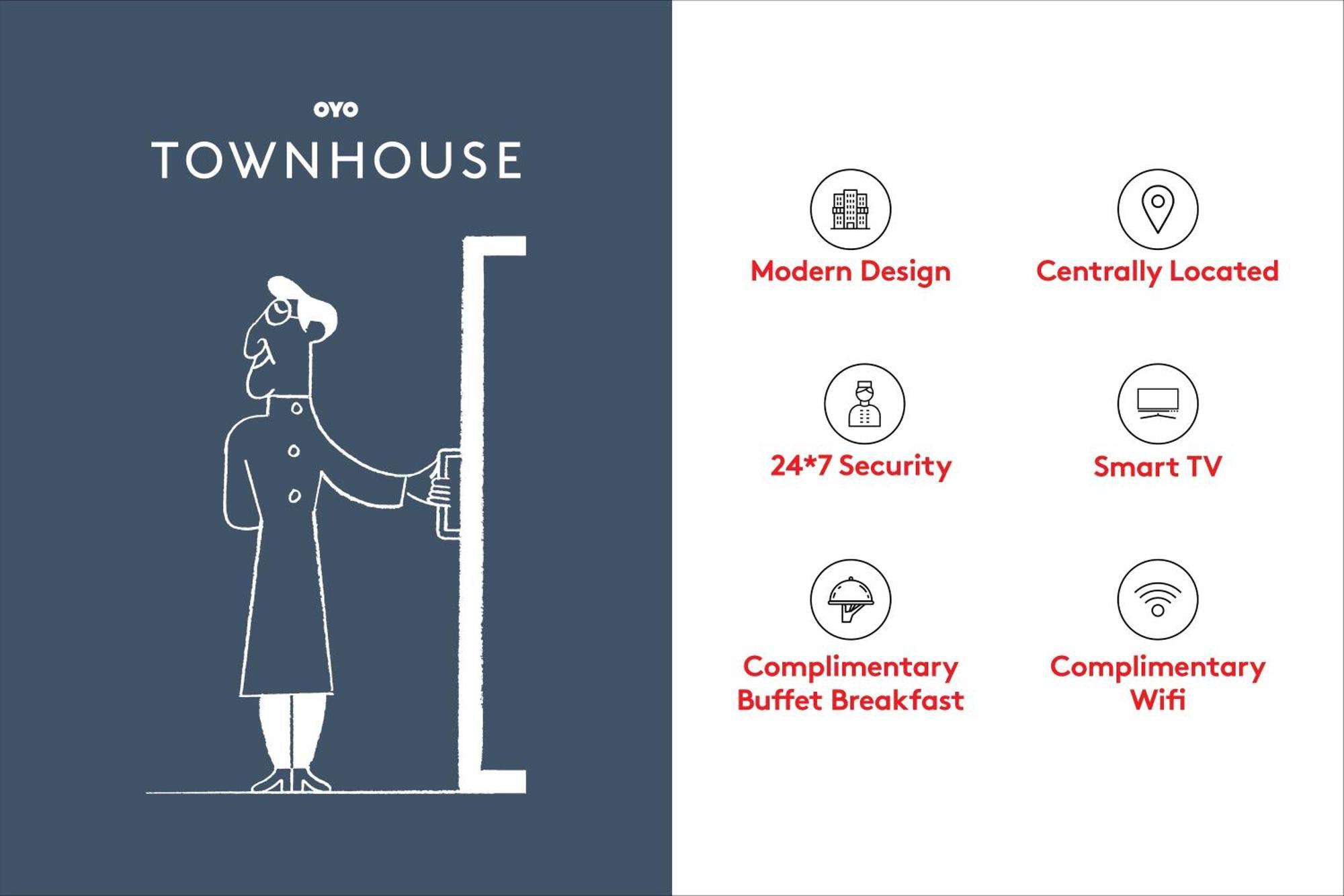 Townhouse Ss Aero Prime 호텔 샴샤바드 외부 사진